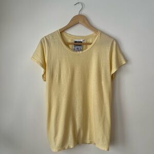 Jungmaven Light Yellow Ojai Tee